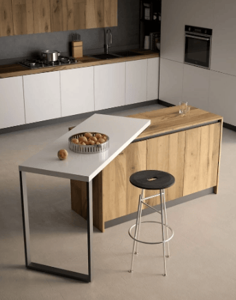 Mesa giratoria de cocina